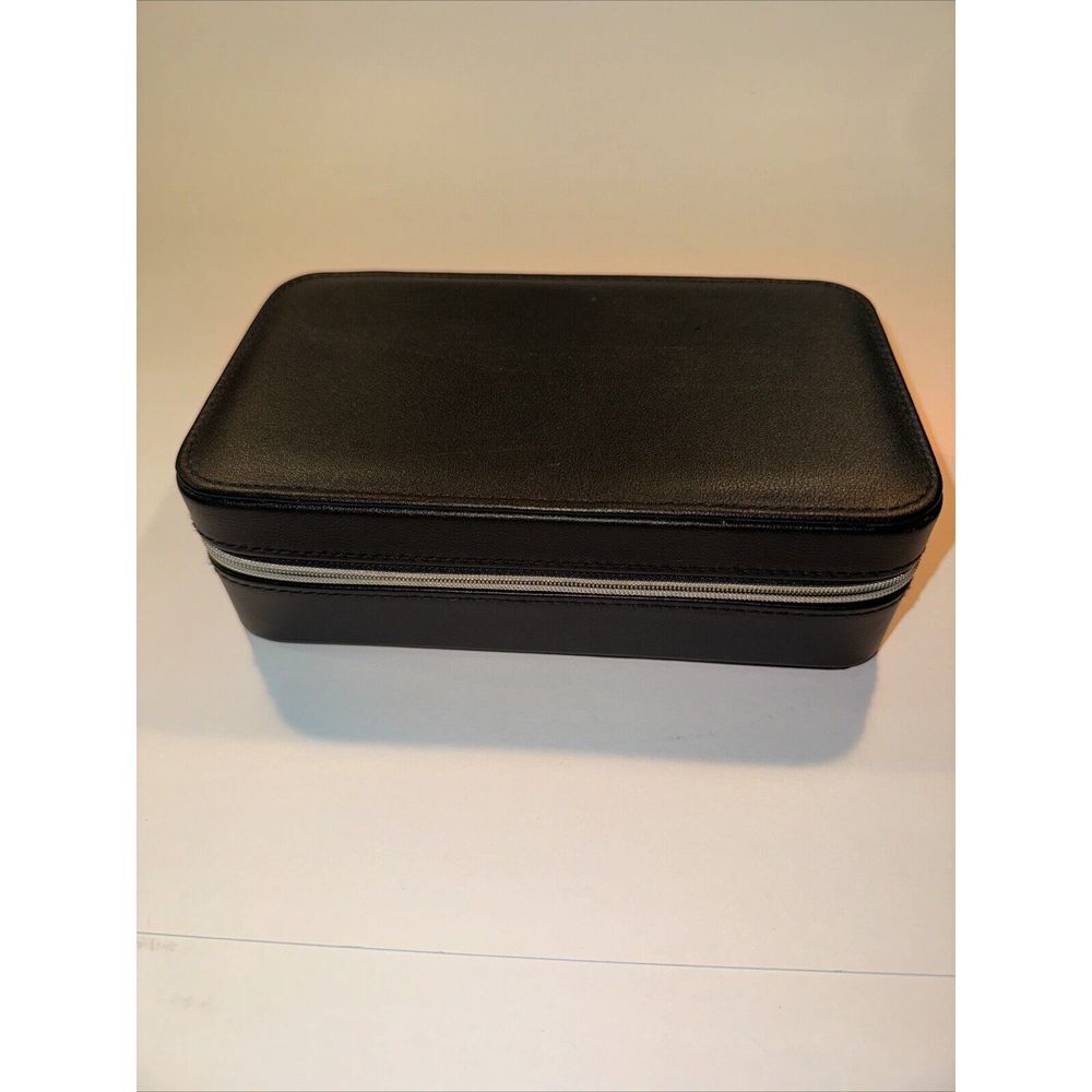 Cupcakes and Cashmere Travel Jewelry Box Black